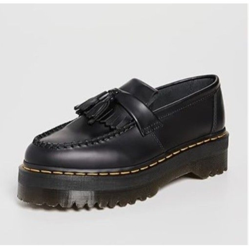 Dr. Martens Adrian Quad Platform Loafers Unisex US W7 M6 EU 38 NWOB - Picture 10 of 13